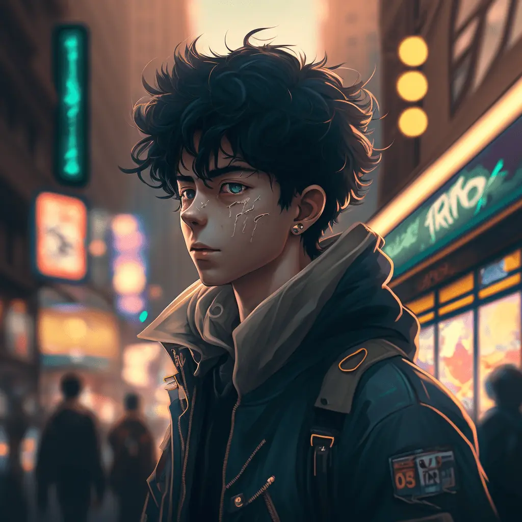 Make design custom anime character for your twitch persona by  Emmetthennessy | Fiverr