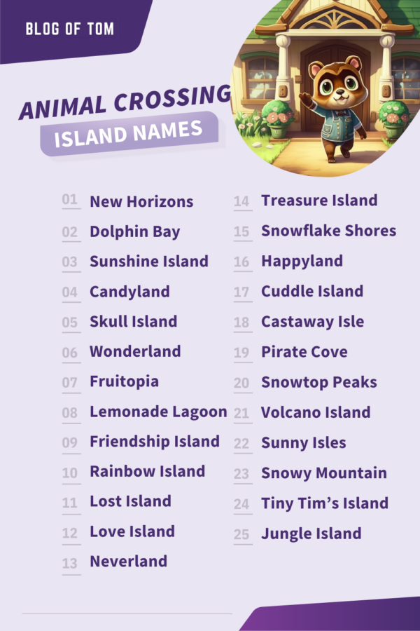 999+ Animal Crossing Island Names (BEST Ideas In 2023!)