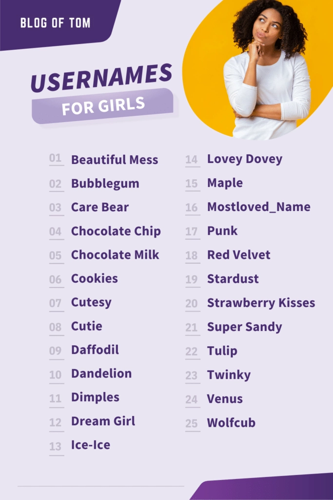 Cool Usernames For Girls Infographic 683x1024.webp